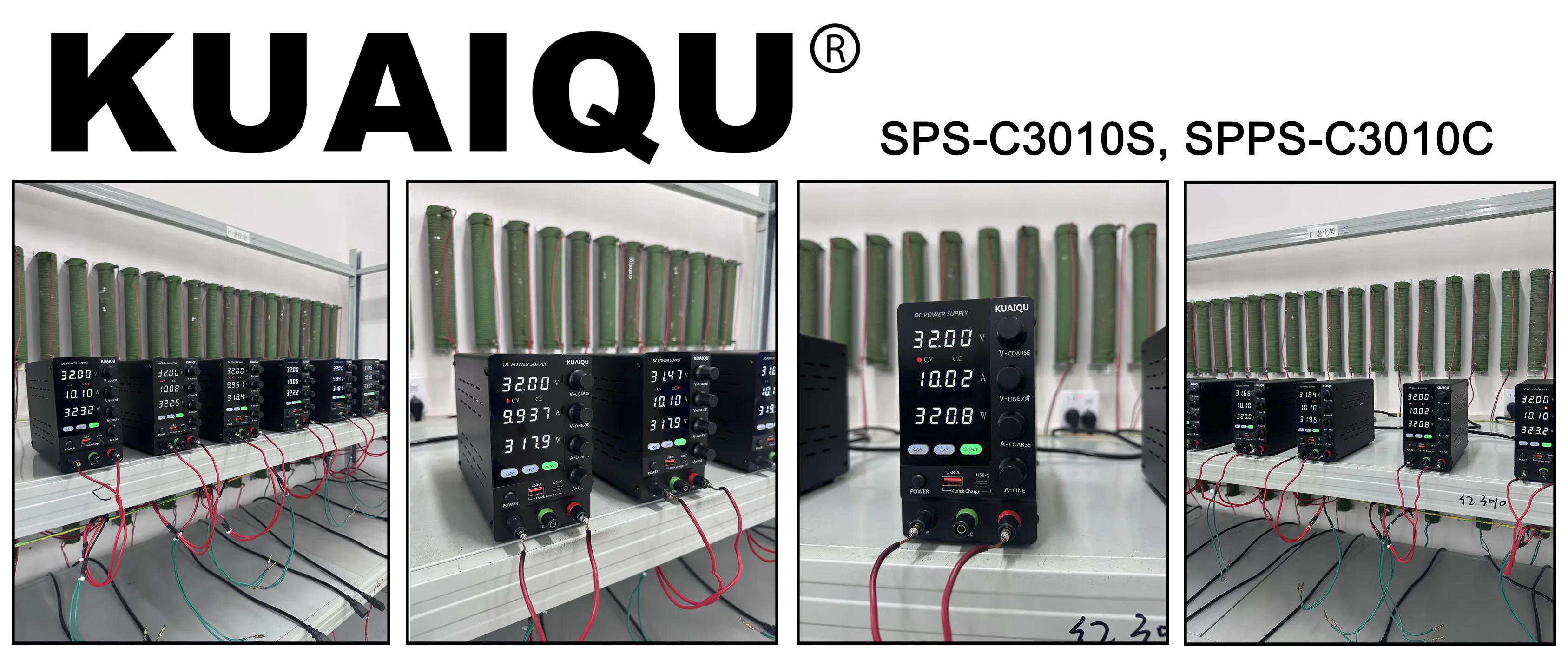 KUAIQU Einstellbare Stromversorgung für die Reparatur von Mobiltelefonen, 3,3V 5V 9V 12V 15V 19V 24V 28V 30V 60V 72V 120V Stabilisierte Labornetzquelle – Detail 2