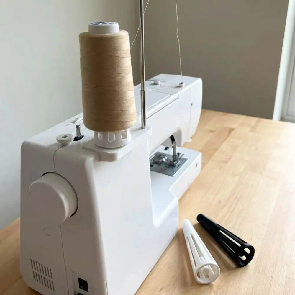 3D Printed Cone Thread Spool Holder Anti-Wobble Anti-Slip Thread Spool Stabilizer Stand Anti-Tangle Hollow Cone