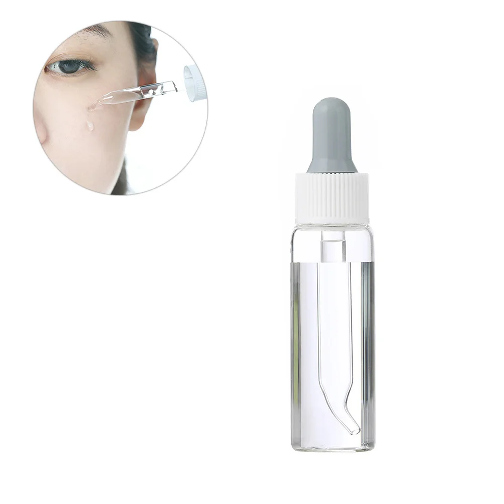 

2Pcs Glass Dropper Bottle Makeup Subpackaging Transparent Durable Dropper Bottle Essential Oil Essence