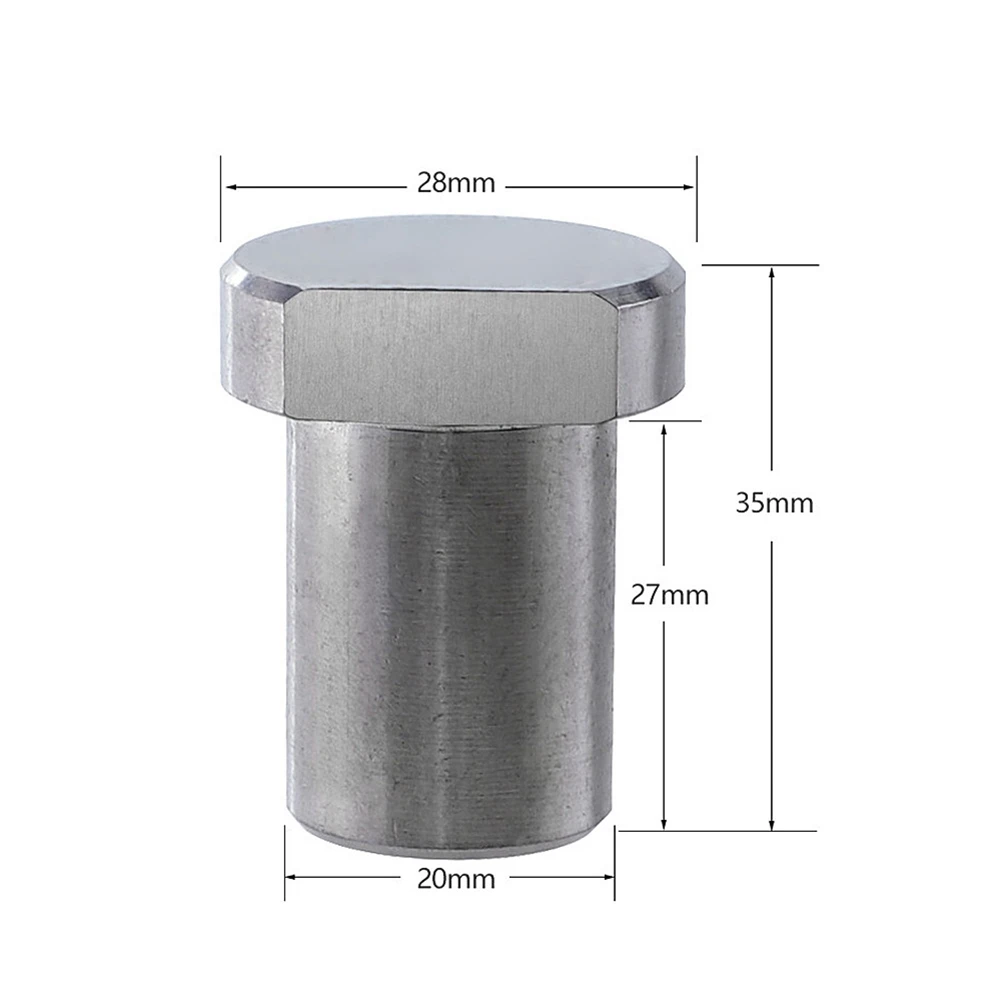 6Pcs Bench Dogs Workbench Peg Brake Stop Clamp Positioning Planing Plug Shop Essential Woodworking Tool-20mm