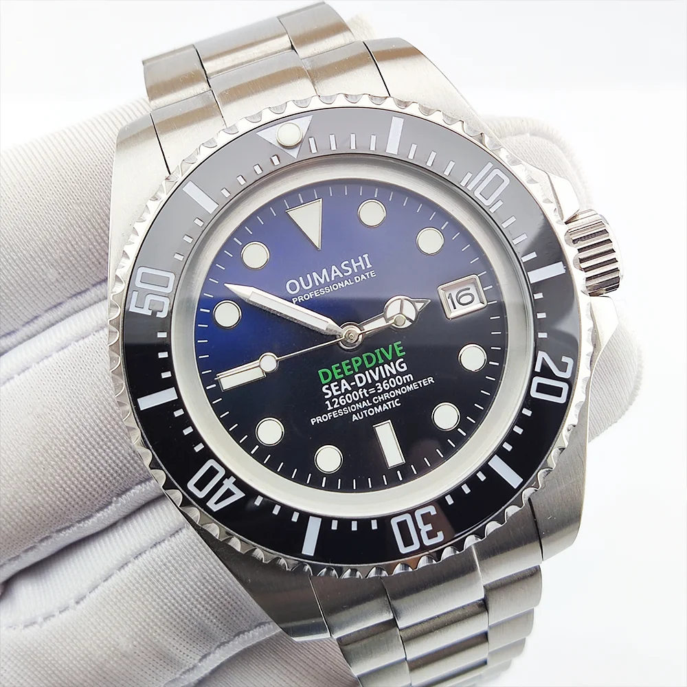 43mm Watch NH35 Watch 904L Stainless Steel Sapphire Glass Waterproof Night Light Watch Automatic Movement Mechanical Watch