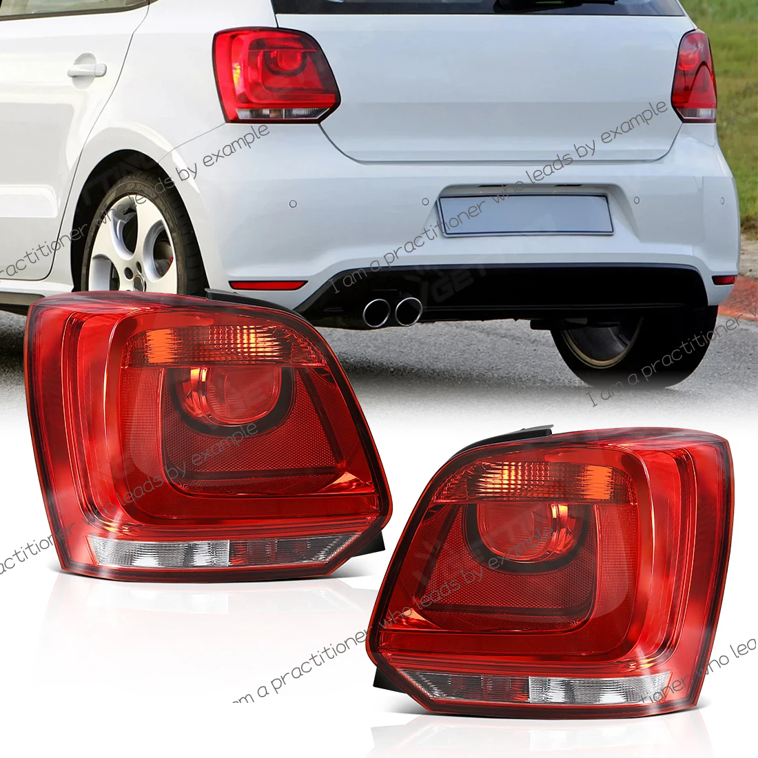 

Левый/правый задний фонарь для VW Volkswagen POLO 6R 2009 2010 2011 2012 2013 2014 Автомобильные аксессуары без лампочек в сборе