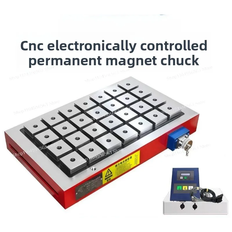Electro-Permanent Magnetic Chuck Precision Mold Processing Electromagnetic Suction Plate Workholding Magnet for Milling Machine