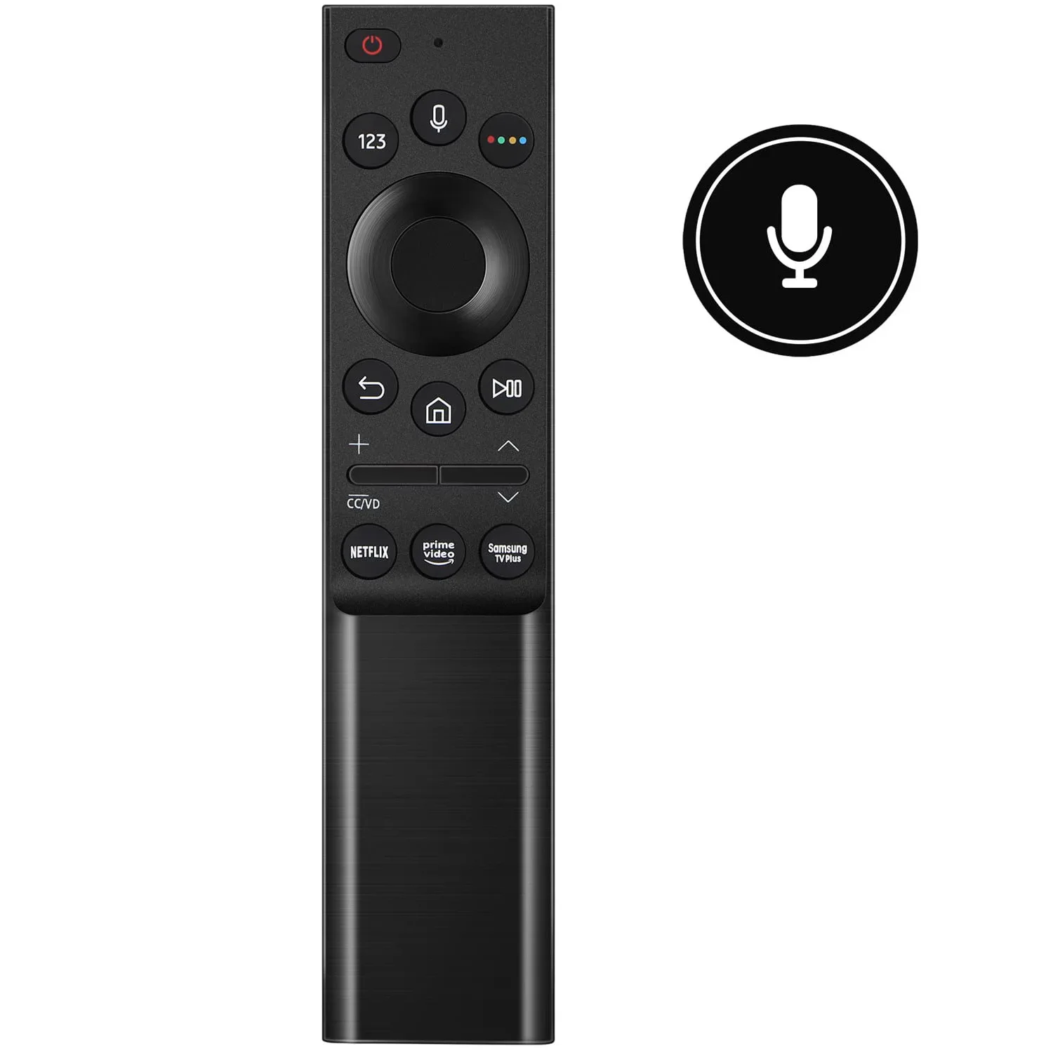 

Voice Remote Control for BN59-01363A Samsung Smart QLED 4K 8K UHD LED LCD HDR TVs with Netflix Prime Video TV Plus Button