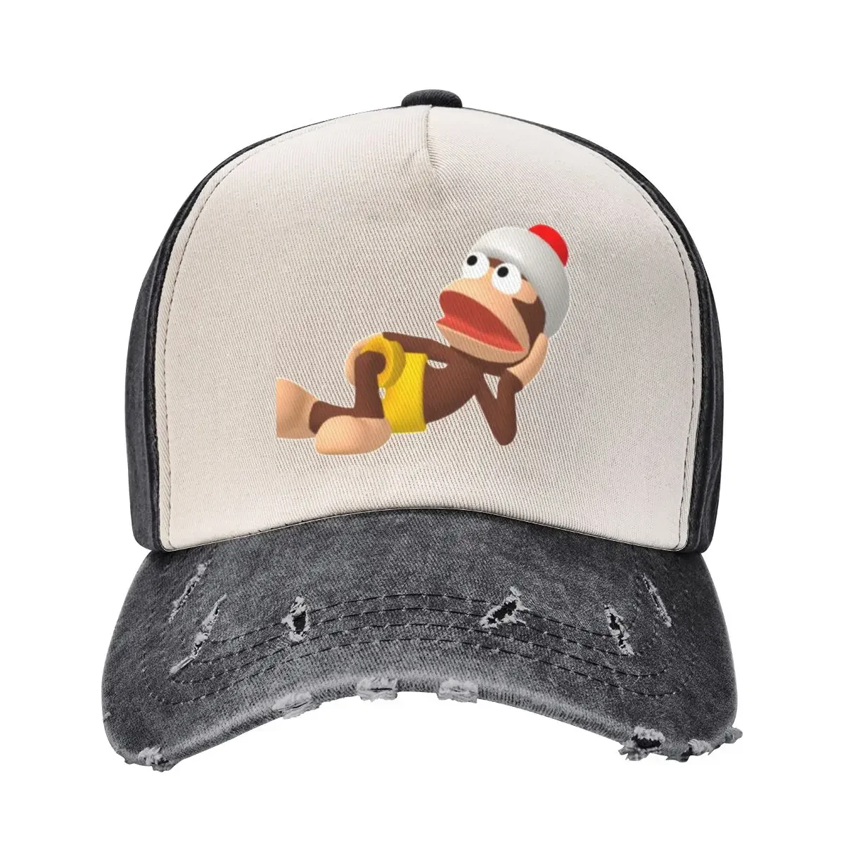 

Ape Escape Baseball Cap cute Trucker Hat black Sun Hats For Women Men's
