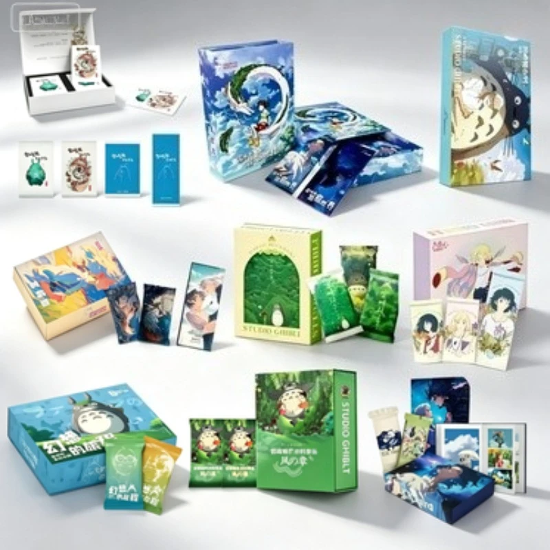 New Full Range Miyazaki Hayao Card Booster Fairy Tales Classic Anime Childhood Memories Cherished Children's Toy Girls