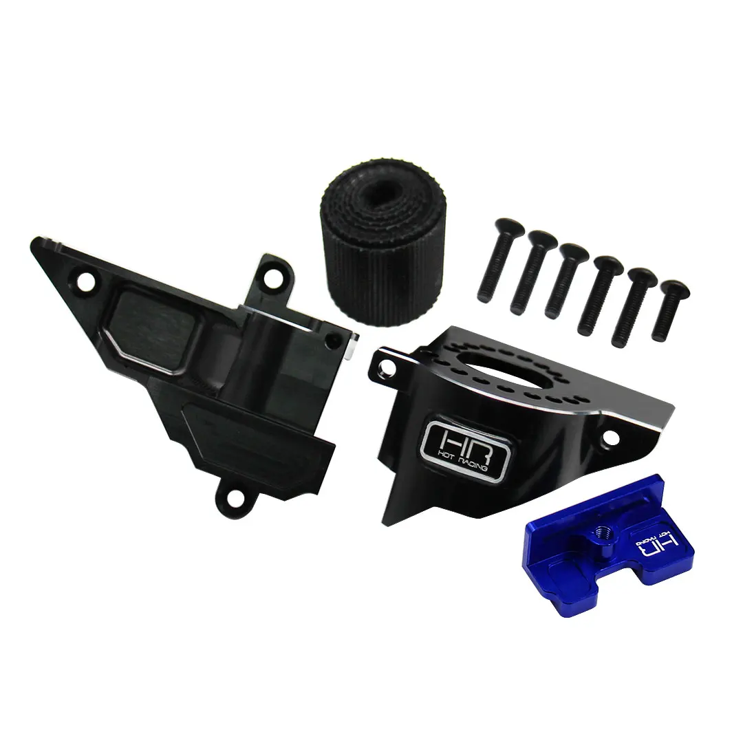 HR Mini Maxx RC Onderdelen Aluminium Motorhouder Batterijhouder Geïntegreerd ontwerp Accessoires voor Traxxas Mini Maxx 107154 -1