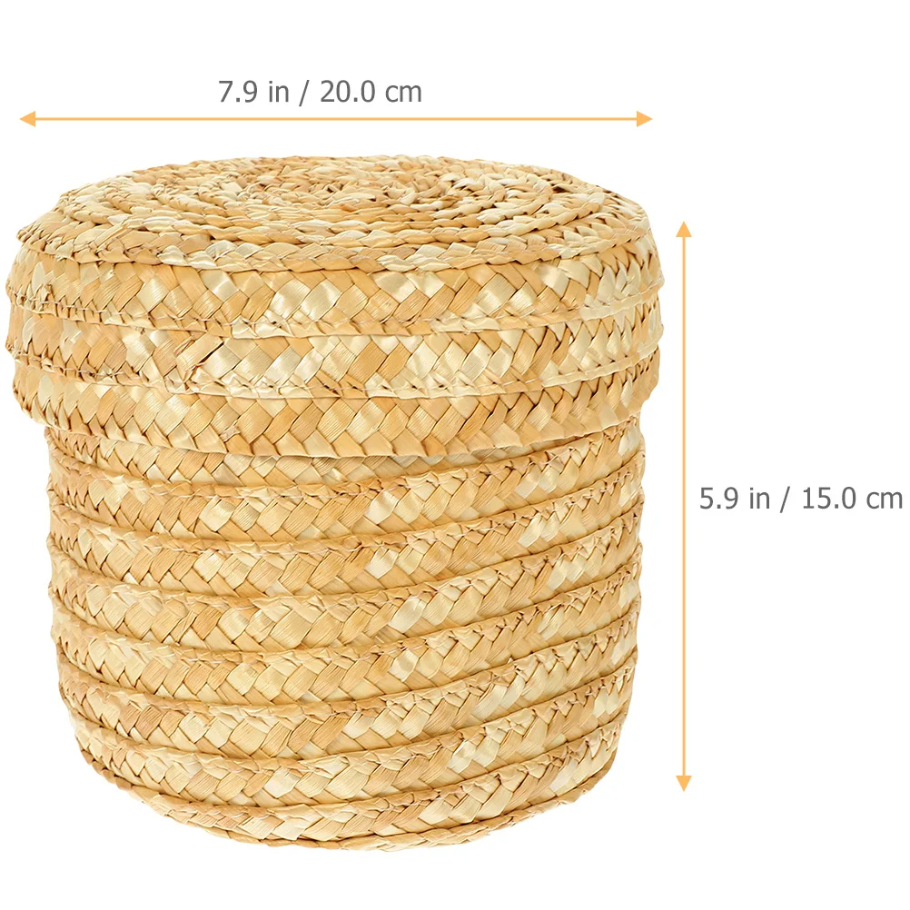 

Multi-Function Snack Storage Basket Fine Woven Basket for Kitchen Egg Fruit Daily Organizer Storage Supplies