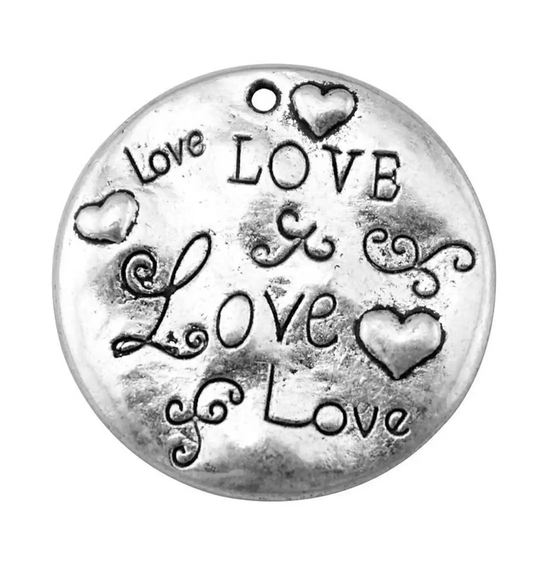 

3pcs 32mm Vinatge & Lovely charms for jewelry handmade Zinc alloy metal HW3666