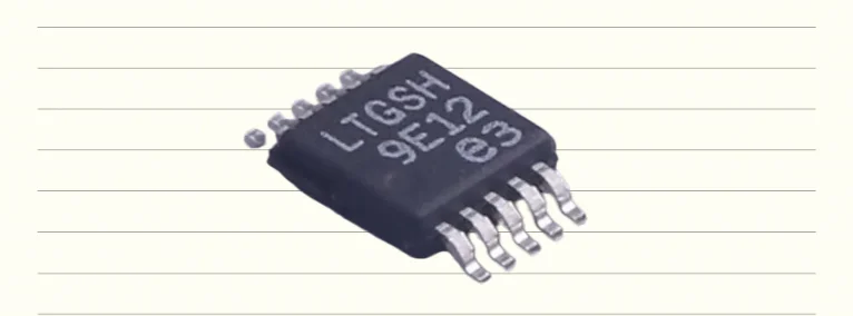 Original genuine LT3042EMSE # TRPBF silk screen LTGSH package MSOP-10 linear regulator IC 0V~15V 200mA 20V