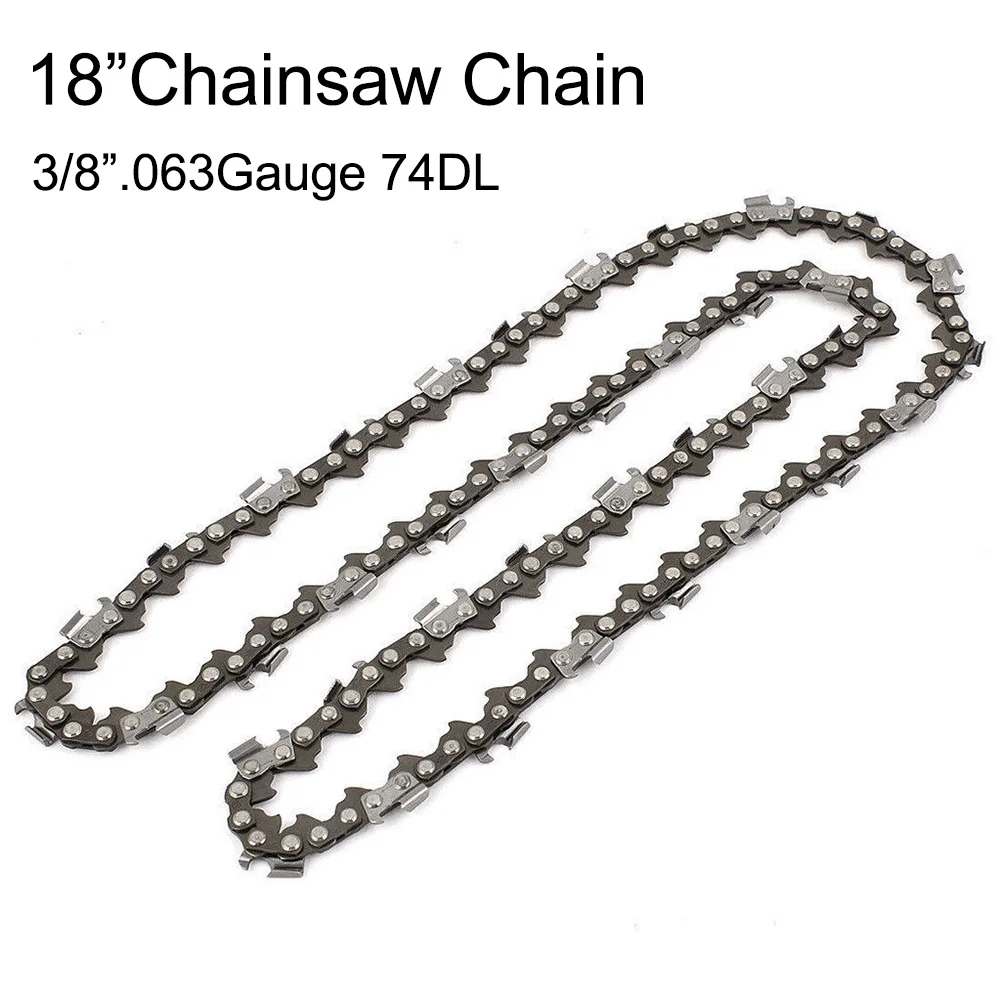 Chain Chainsaw Garden Metal Practical MS260/MS261/MS270/MS271/MS280 0.063 \" Chain Gauge 1.6mm Gauge 18 Inch Bar