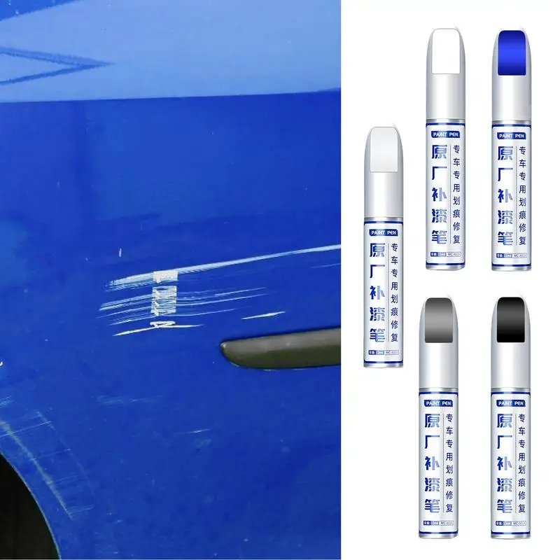 Auto Paint Repair Pen 12ml Car Scratch Remover Protective Scratch Paint Pen Weather-Resistant Repair Polishing Pen For Car Easy