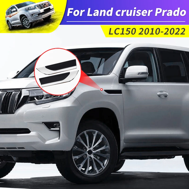 

Suitable for Toyota Land Cruiser 200 Prado 150 Logo Decoration Fender Car Body Side Seam Label Lc150 LC200 Fj150 Letter Label