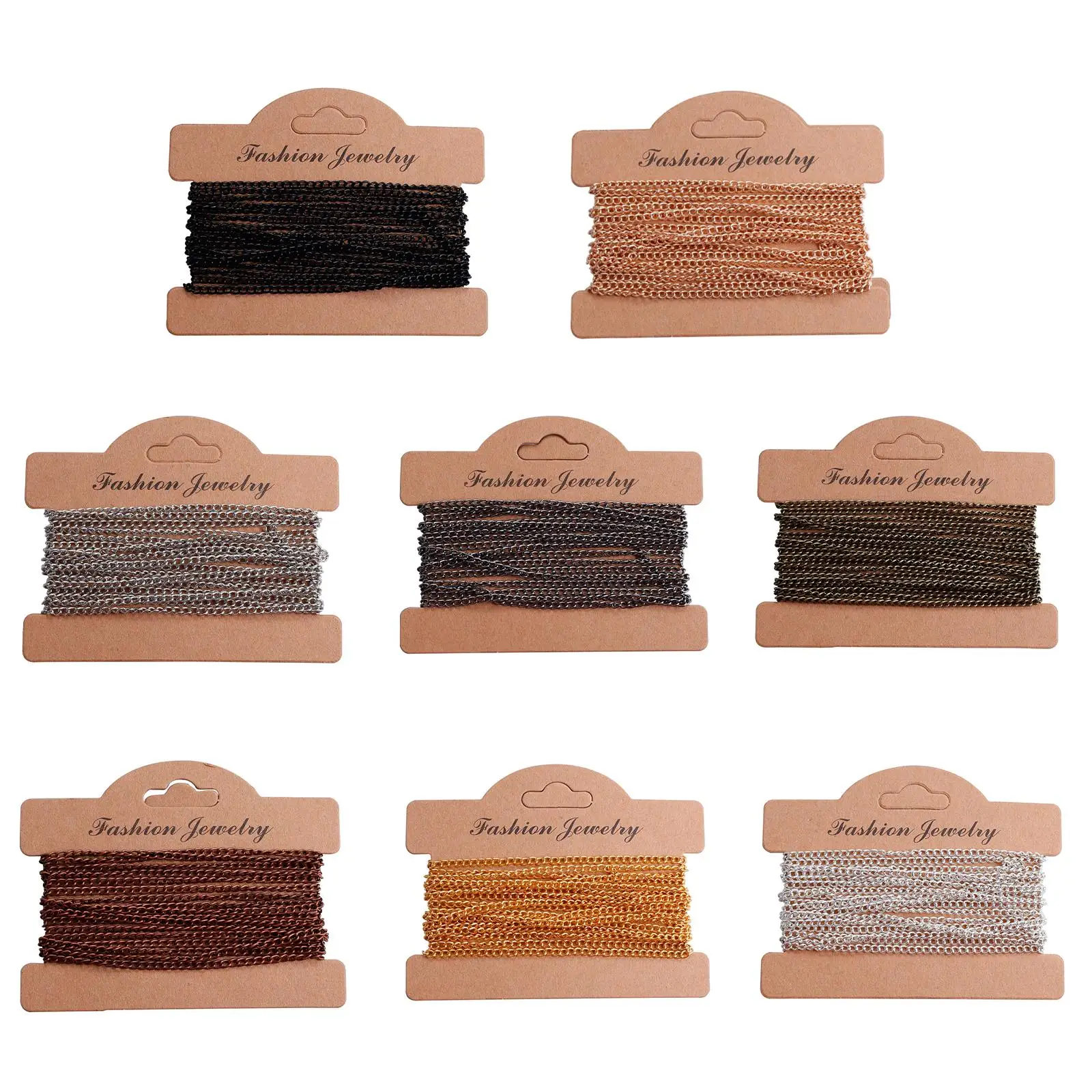 

Twisted Link Chain DIY Jewelry Making Tools Handmade Crafts Curb Cable Chain