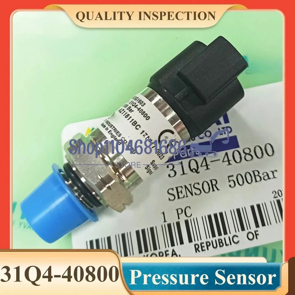 Excavator Parts 50/100/200/500Bar Pressure Sensor 31Q4-40830 31Q4-40520 31Q4-40810 31Q4-40800