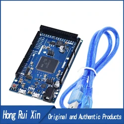 Official Compatible DUE R3 Board SAM3X8E 32-bit ARM Cortex-M3 / Mega2560 R3 Duemilanove 2013 For Arduino Due Board With Cable