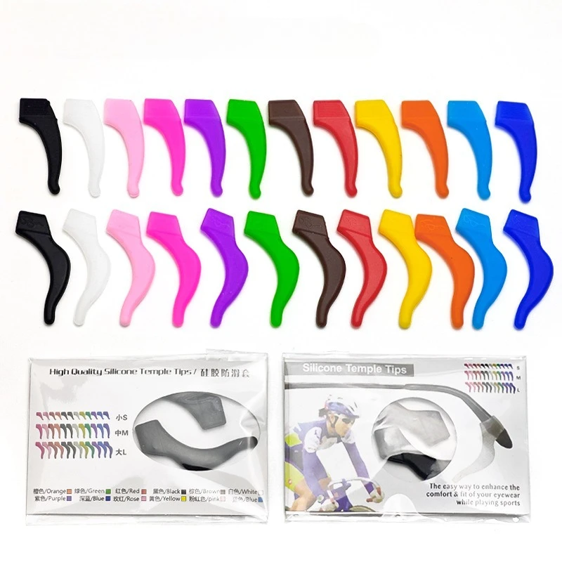 1 쌍 실리콘 안경 선글라스 안티 슬립 귀고리 홀더 안경 야외 스포츠 미끄럼 방지 편안한 안경 액세서리 도구