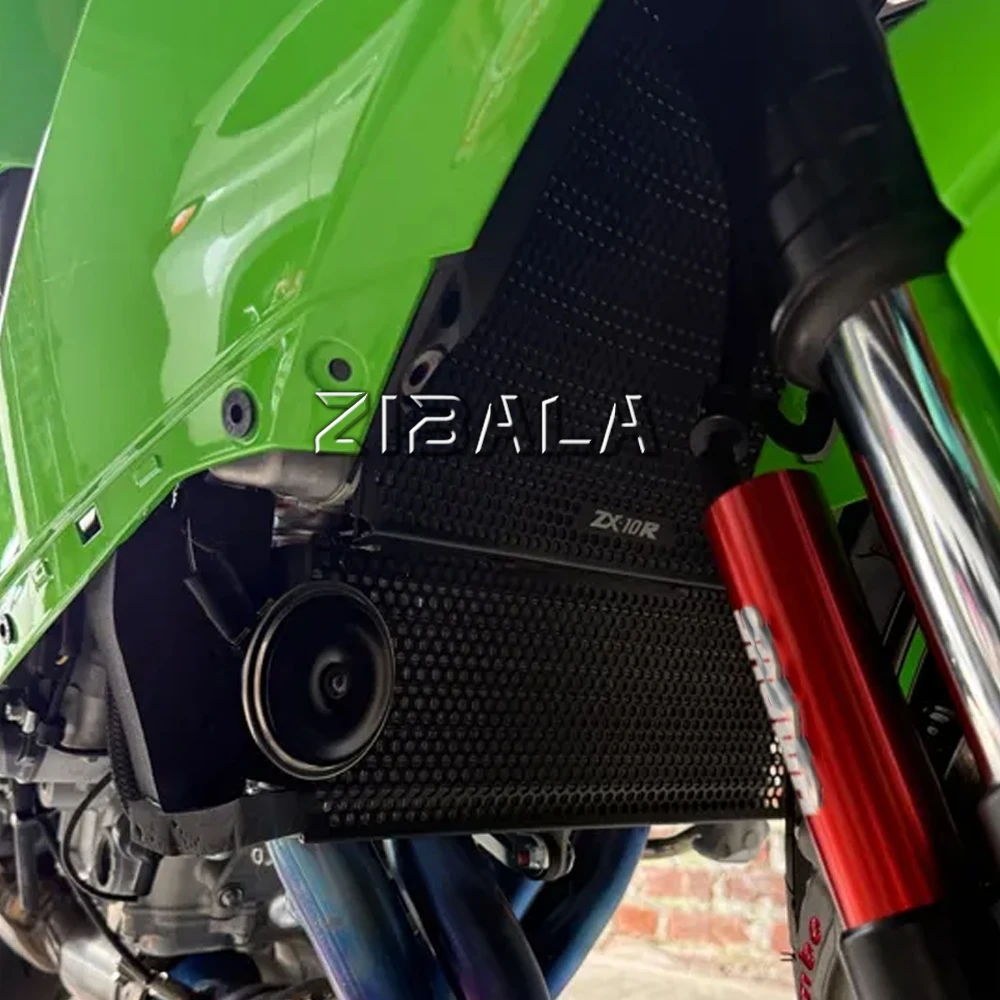 

For Kawasaki Ninja ZX10R ZX10RR ZX-10R ZX-10RR ZX10 2021-2026 Motorcycle Radiator Grille Cover Guard Protection Protector Grill