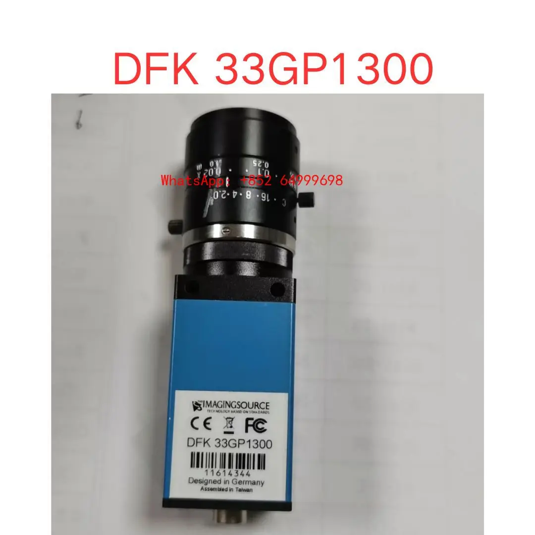 

Second-hand DFK 33GP1300 Industrial Camera DFK33GP1300 test OK Fast Shipping