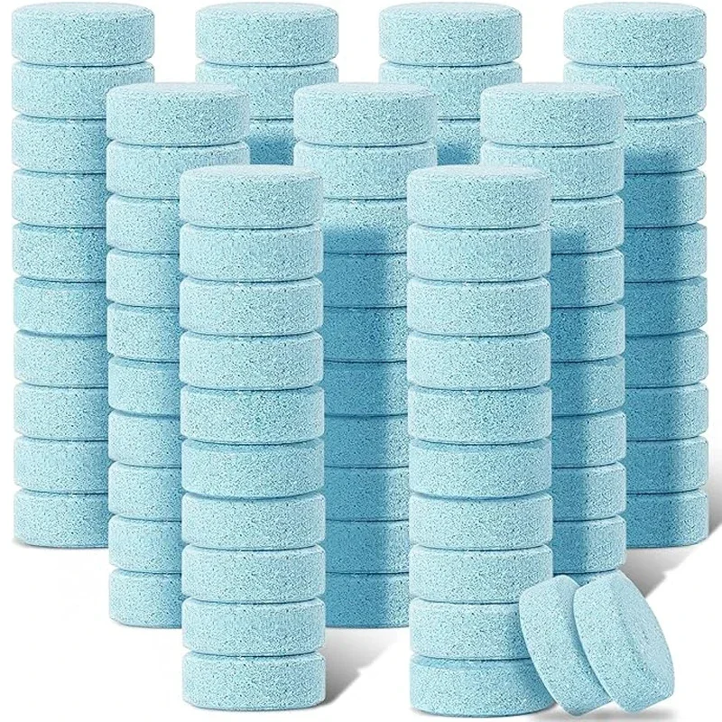 2-100pcs Solid Cleaner Car Windscreen Cleaner Effervescent Tablet Auto Wiper Glass Solid Cleaning Concentrated Tablets Detergent