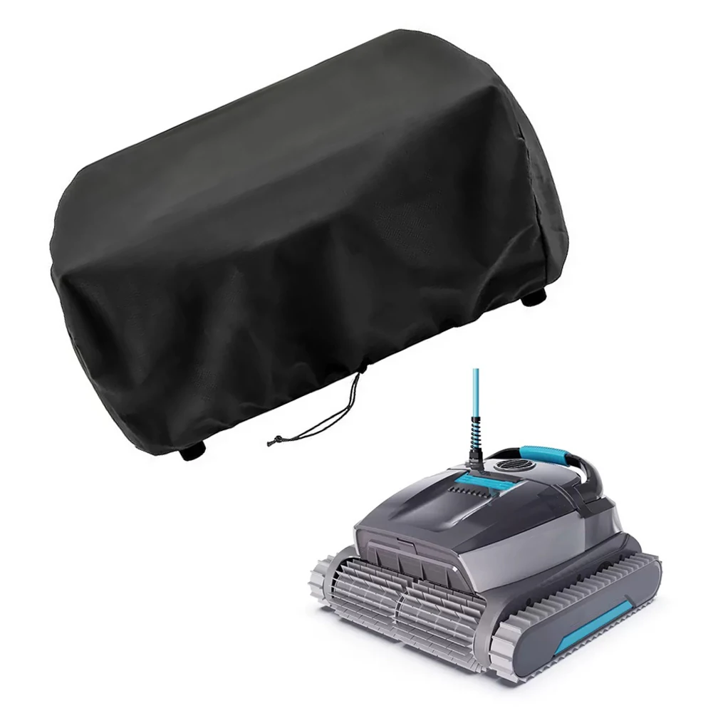 Black Pool Robot Cover Robot Cleaner Cover Waterproof Protection Dustproof Design Sun Protection For Pool Cleaner