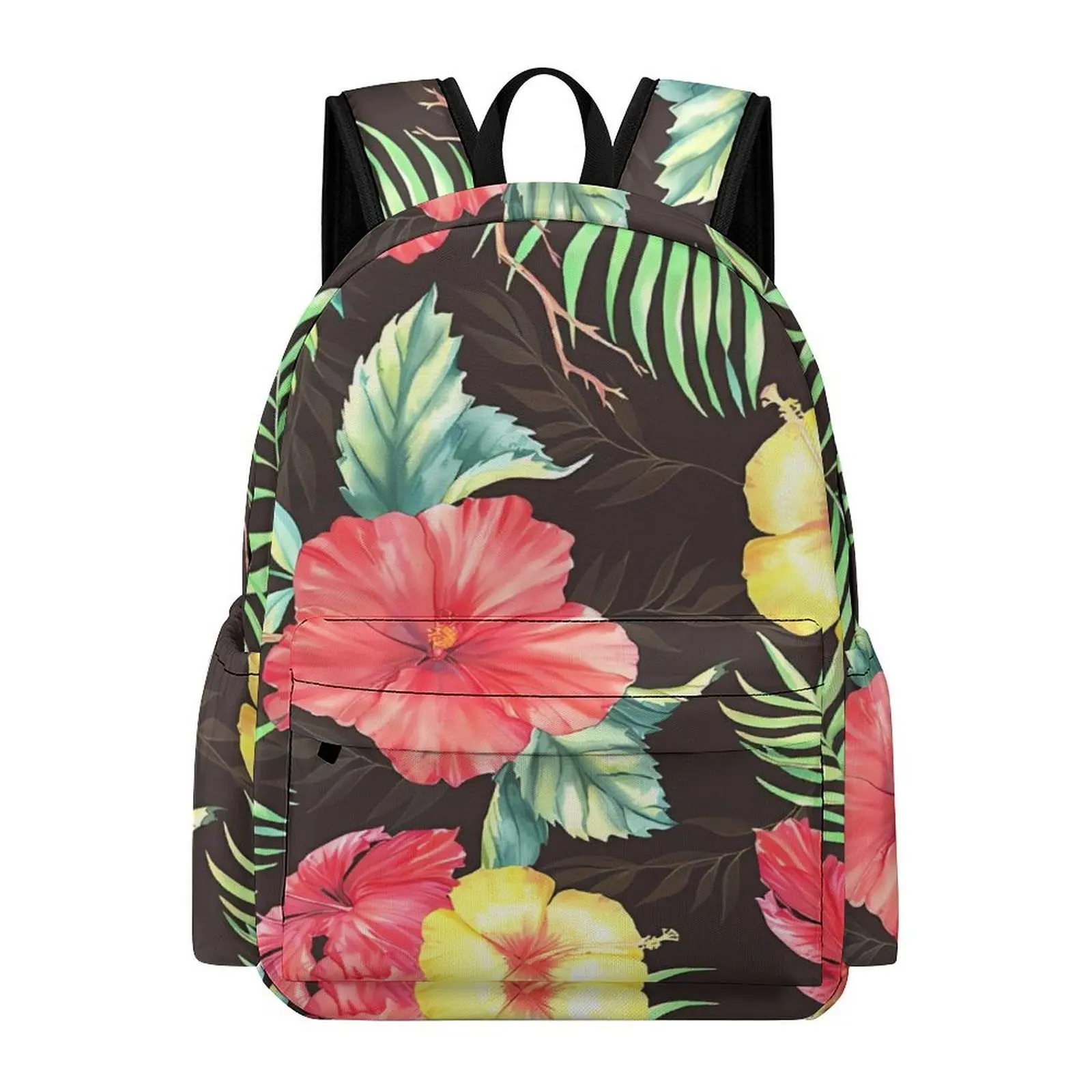 

Новые школьные ранцы на заказ для девочек и мальчиков, милый и модный полинезийский цветочный дизайн