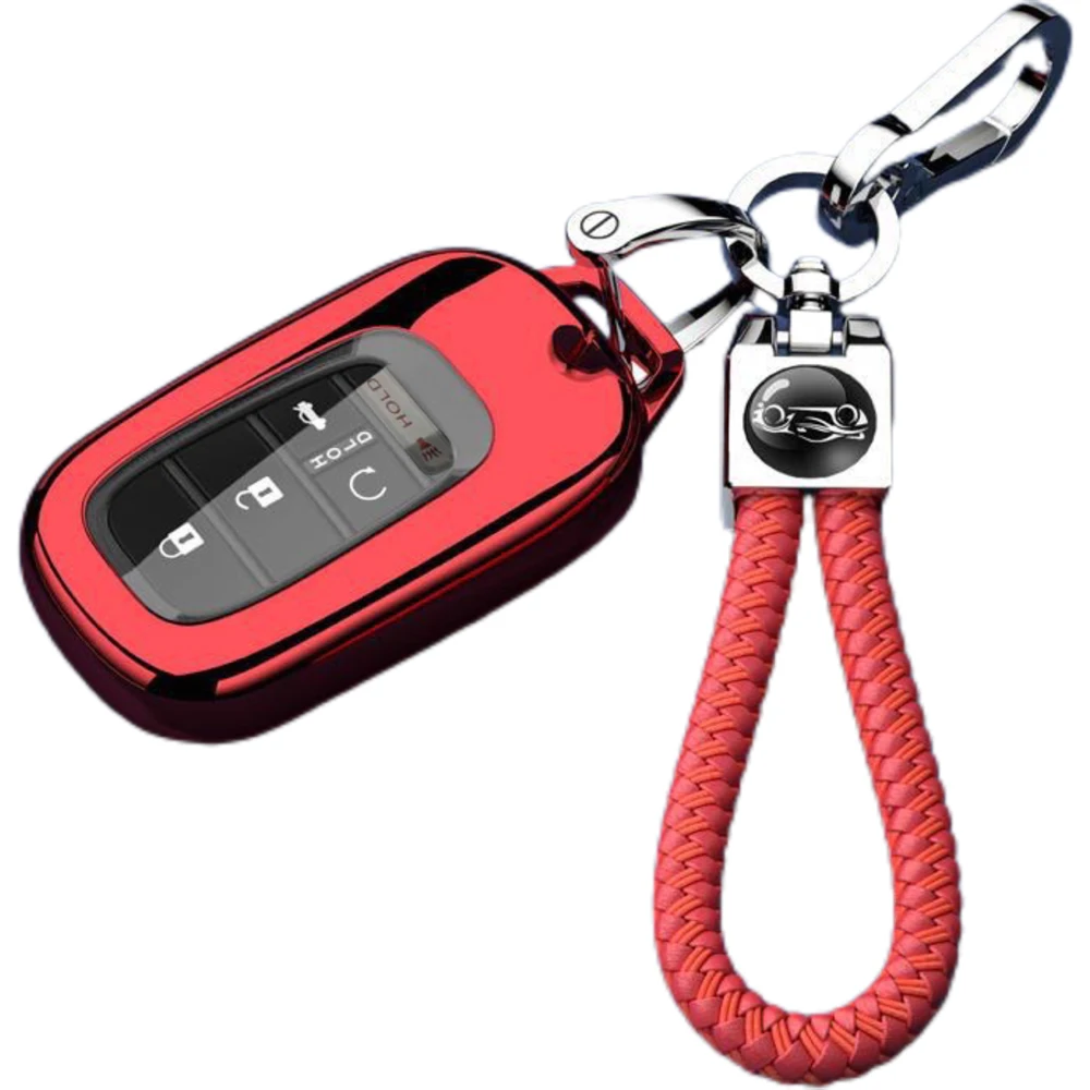 Key Fob Cover for (5 Buttons) Honda 2026 2025-2022 Civic Accord CR-V HR-V Pilot and 2026 Passport,