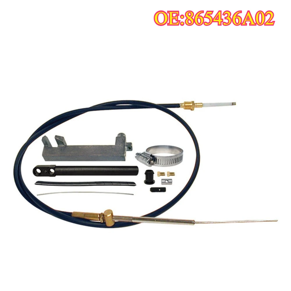 

High quality New For 865436A02 For Mercruiser Alpha Gen One & Two 1 2 R MR MC Lower Shift Cable Kit