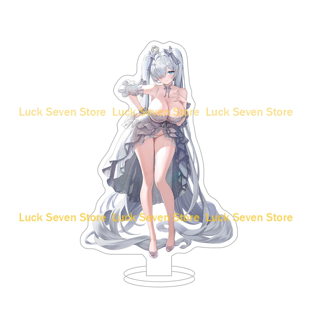 Lucky Seven Store Goddess Victory Nikke Official Winter Slayer Ice Rose Flora Grave Cinderella Acrylic stand desk ornament gift