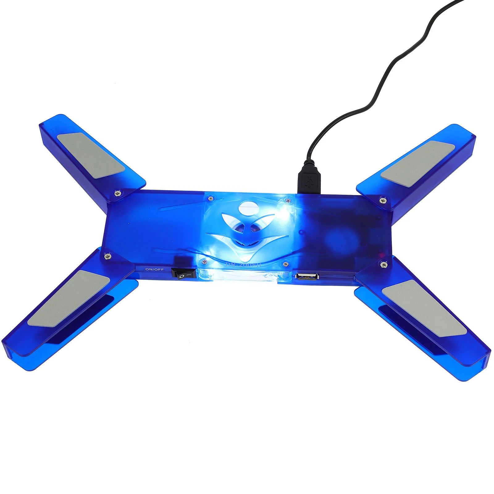 

Охлаждающий вентилятор для ноутбука, складная светодиодная охлаждающая подставка, держатель для ноутбука, USB-концентратор, большая подставка-кулер для вентилятора для игровой рабочей станции