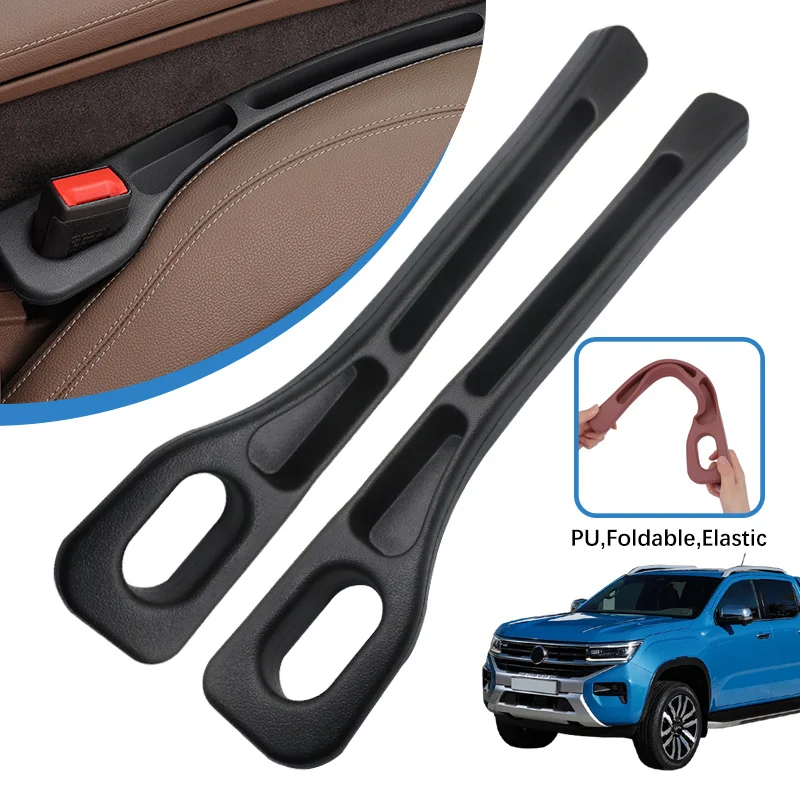 Car Seat Gap Filler Side Seam Plug Strip Leak-proof Filling Strip For Volkswagen VW Amarok Car Seat Supplies Decoration