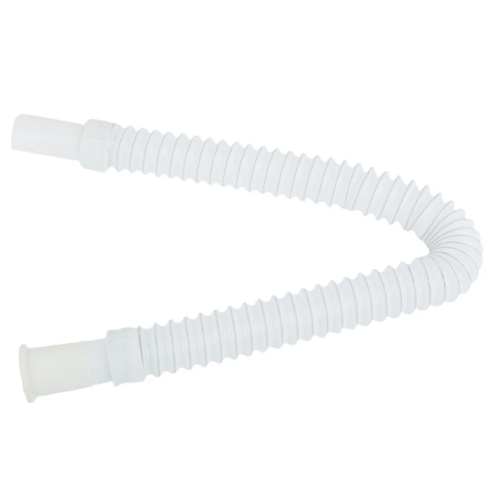 S-type Pipe Waste Pipe Mop Pool Drain Bending Shape Good Toughness High Strength Waste Pipe White Water Pipe 1PC