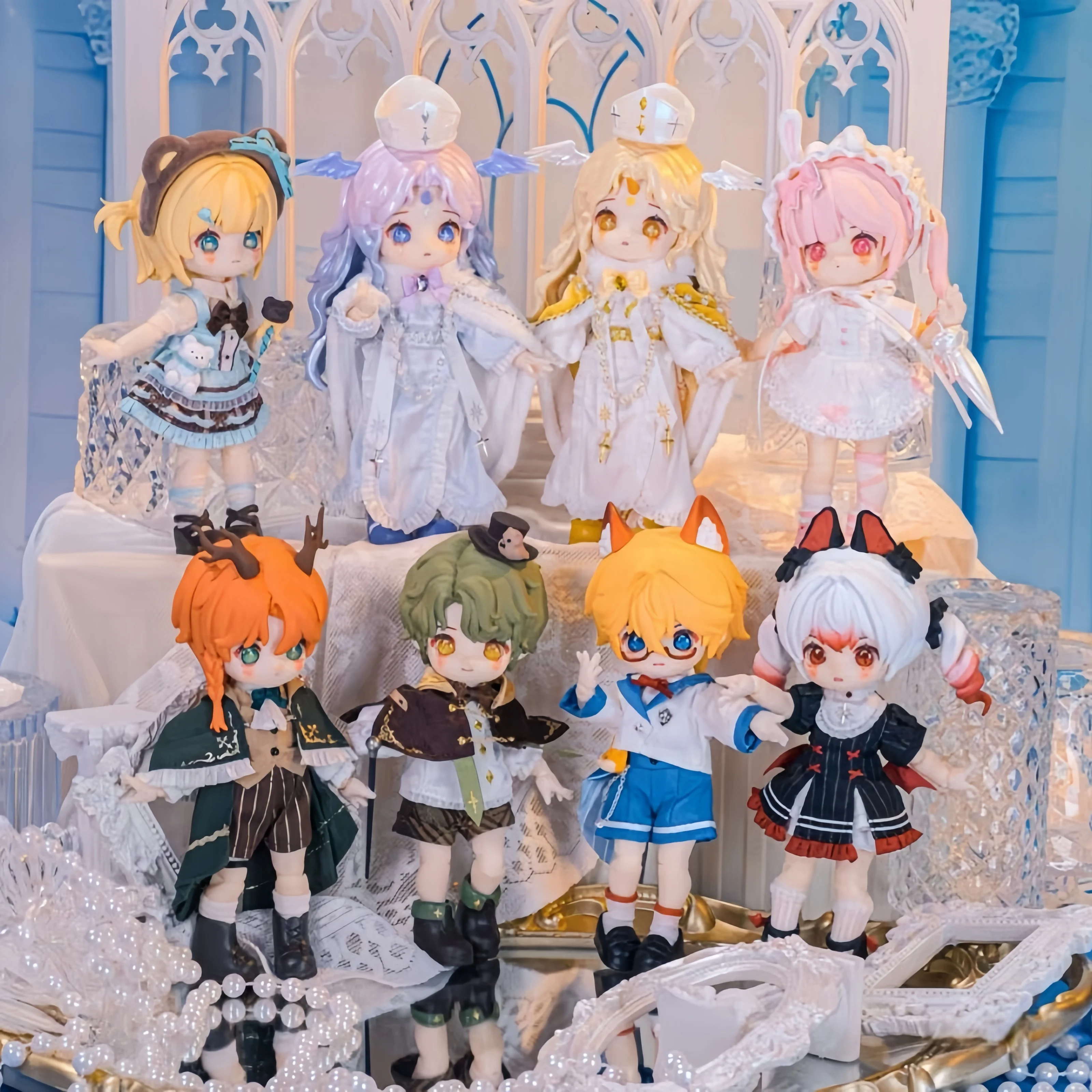 ناجي V5 ميراج سجل سلسلة 1/12 Bjd صندوق أعمى صندوق غامض اللعب لطيف عمل أنيمي الشكل Kawaii نموذج فتاة لعبة هدية مخصصة