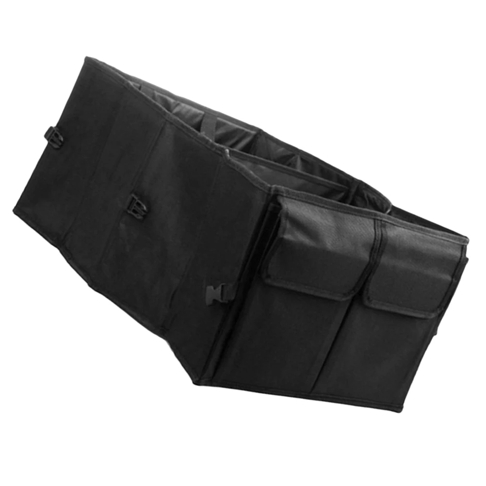 

Car Trunk Organizer Large Capacity Storage Box Non-Woven Fabric Portable Handle Suv Tool Case Outdoor Travel Camping