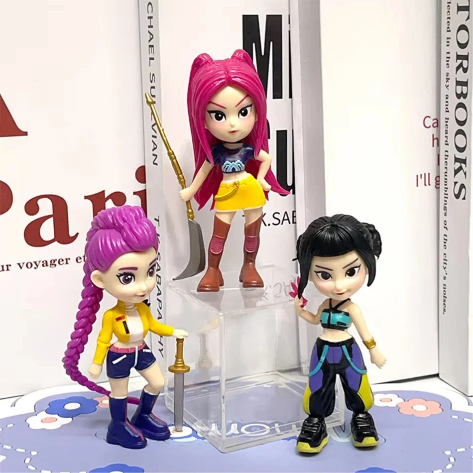 6 Styles Singer Group Doll Blind Box Lovely Collectible Ornaments, Ideal Surprise Birthday and Holiday Gifts for Young Girl Fans