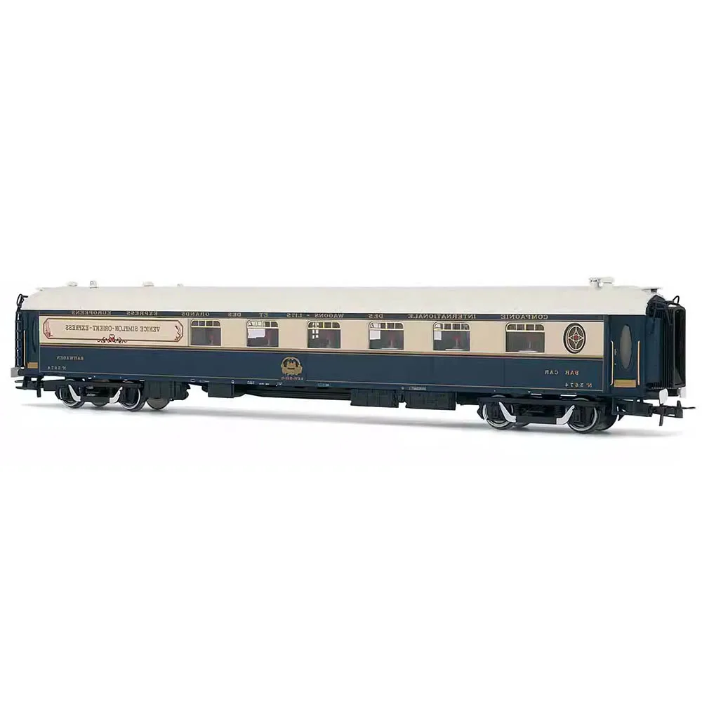 HO 1/87 Train Model  Rivarossi HR4319 CIWL Simplon Food Truck EP4-5 with Lights Rail Car Toys