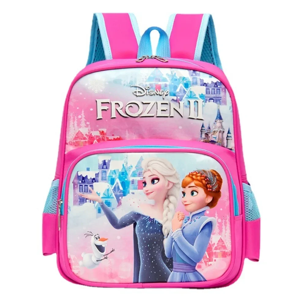 New Kindergarten Cartoon Backpack 14 Inch 3-8-year-old Waterproof Large Capacity Waterproof Spine Protection Children's Backpack