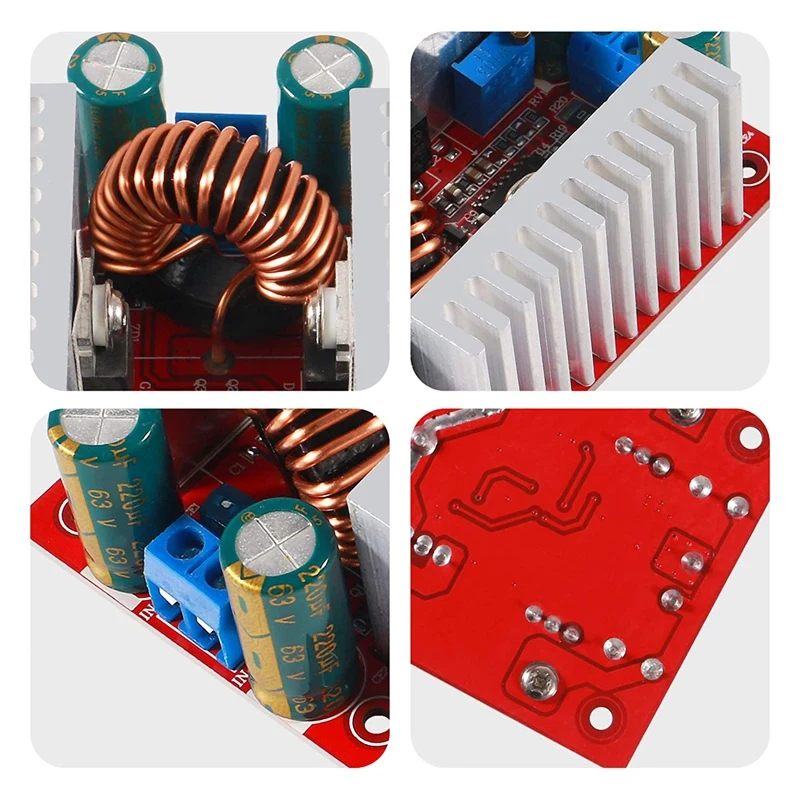 DC 400W Step-Up Boost Converter Constant Current Power Supply LED Driver 8.5-50V To10-60V Voltage Charger Step Up Module