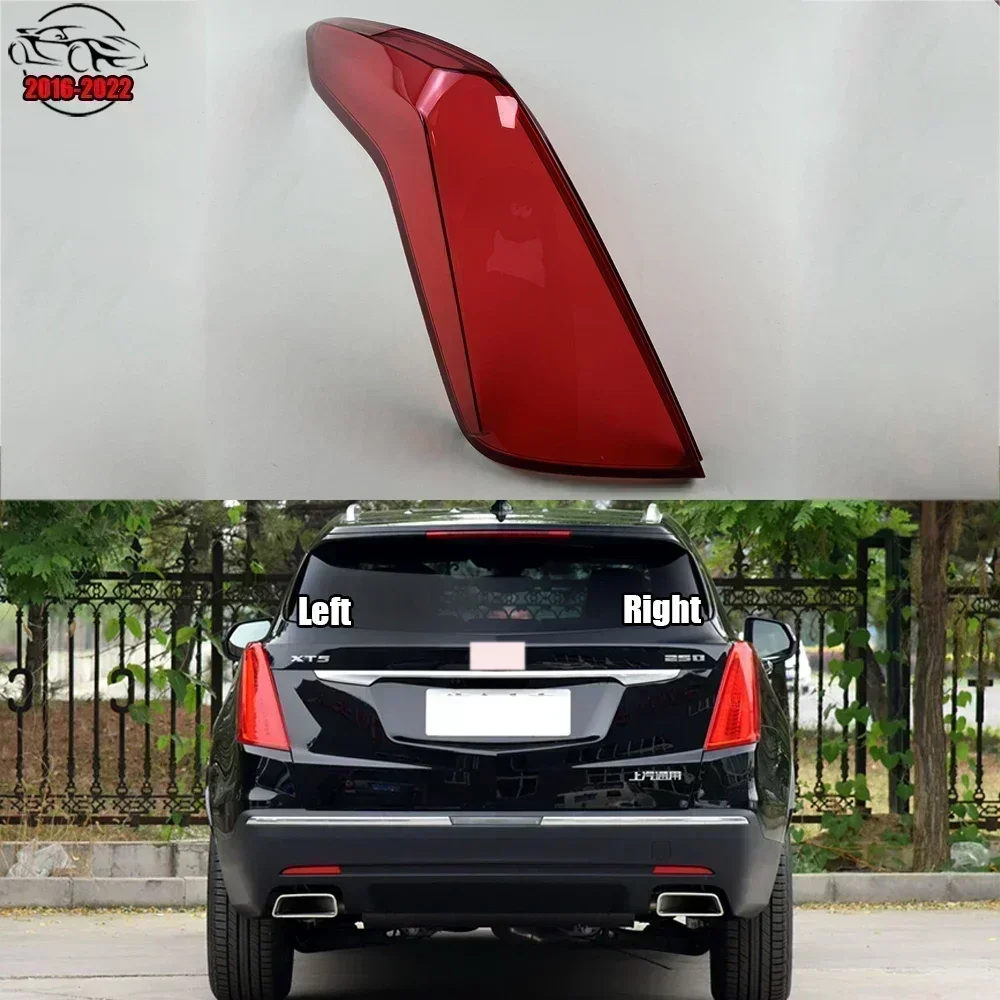 

For Cadillac XT5 2016-2022 Car Rear Taillight Shell Brake Lights Shell Replacement Auto Rear Shell Cover Mask Lampshade
