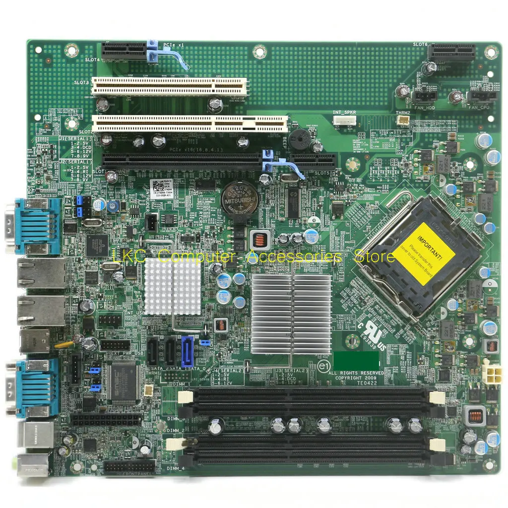 FOR DELL OptiPlex XE 486 MT Desktop Motherboard TNXNR 0TNXNR CN-0TNXNR 08N8V4 8N8V4 01D4TT 1D4TT Intel Q45 LGA775 DDR3 Mainboard