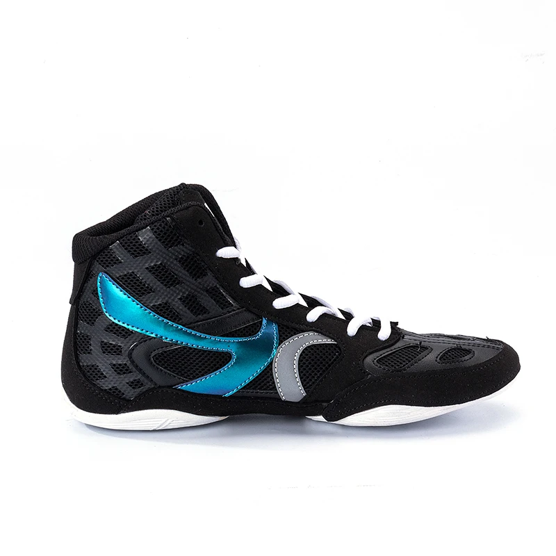 Professional Men Wrestling Shoes Breathable Women Boxing Shoes Comfortable Boxing Training Boot Wear-Resisting Fighting Boots