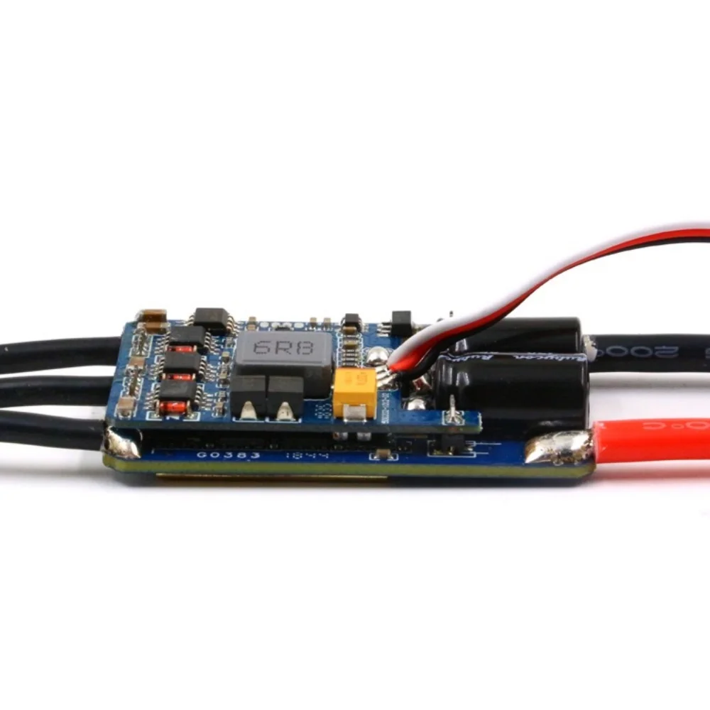 

FATJAY 90A Bidirectional ESC 2-6S 7-25V Electronic Speed Controller PWM Signal Underwater Thruster for RC Boats