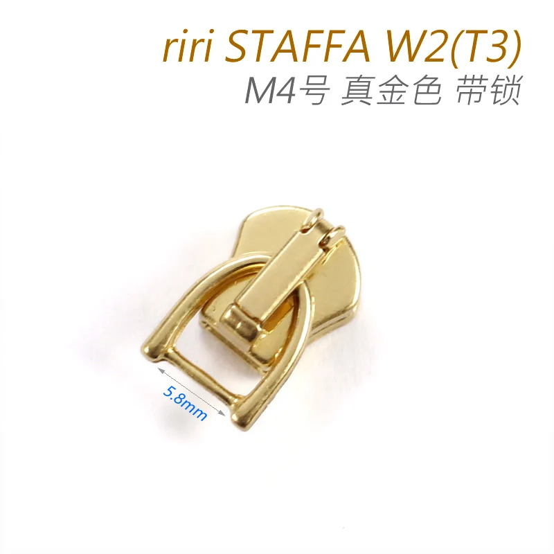 

Swiss Riri M4 Slider with D Buckle STAFFA W2 (T3) Real Gold
