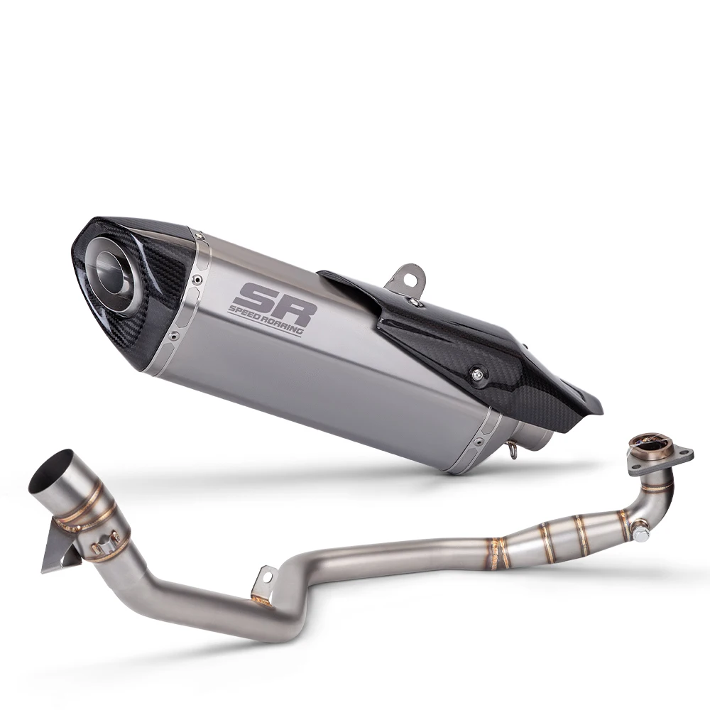 

STLF Slip on for X-ADV 750 X ADV750 XADV 750 Motorcycle Exhaust Espace Full System Front Pipe Connect Original Titanium Alloy Mu
