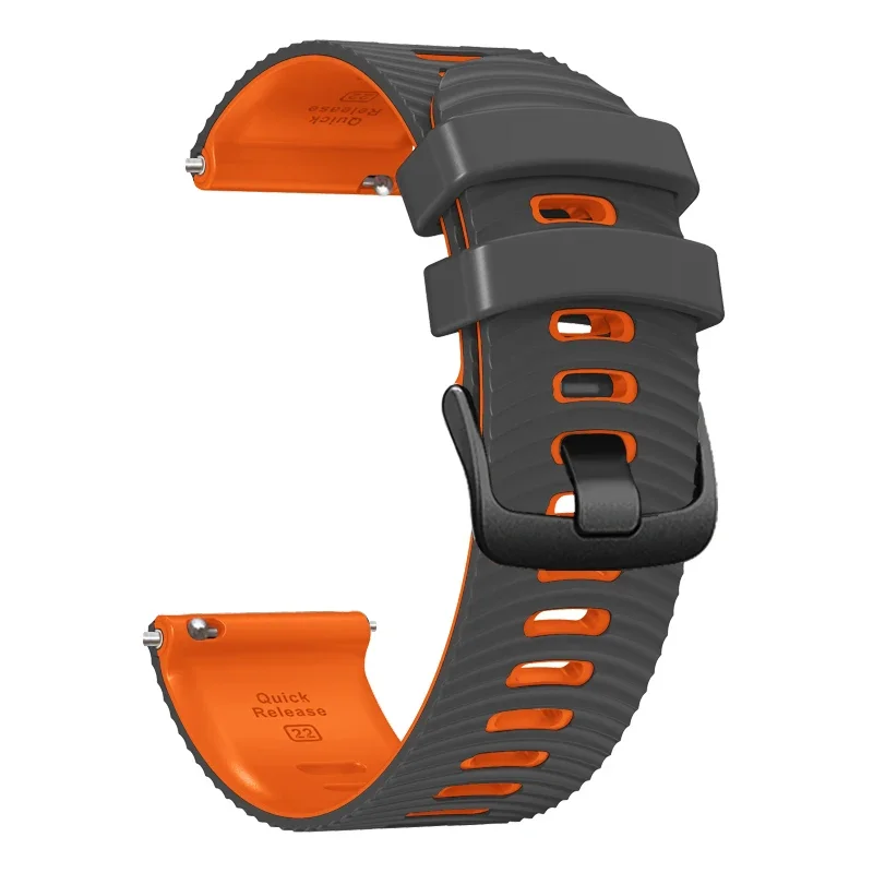 22mm Sports Silicone Watch Strap For Amazfit Balance Smartwatch Band For Amazfit GTR 4 3 Pro/GTR 2 2E/Bip 5 Bracelet Watchband image 5