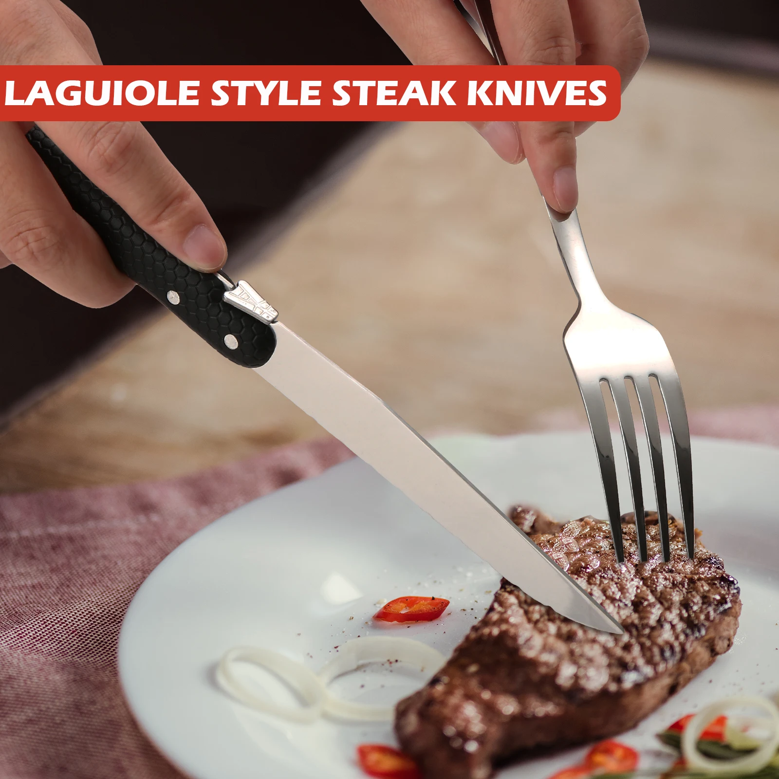 KitchenTrend 6Pcs VG-10 Core D - Home Cooking Steak ulasan dan harga
