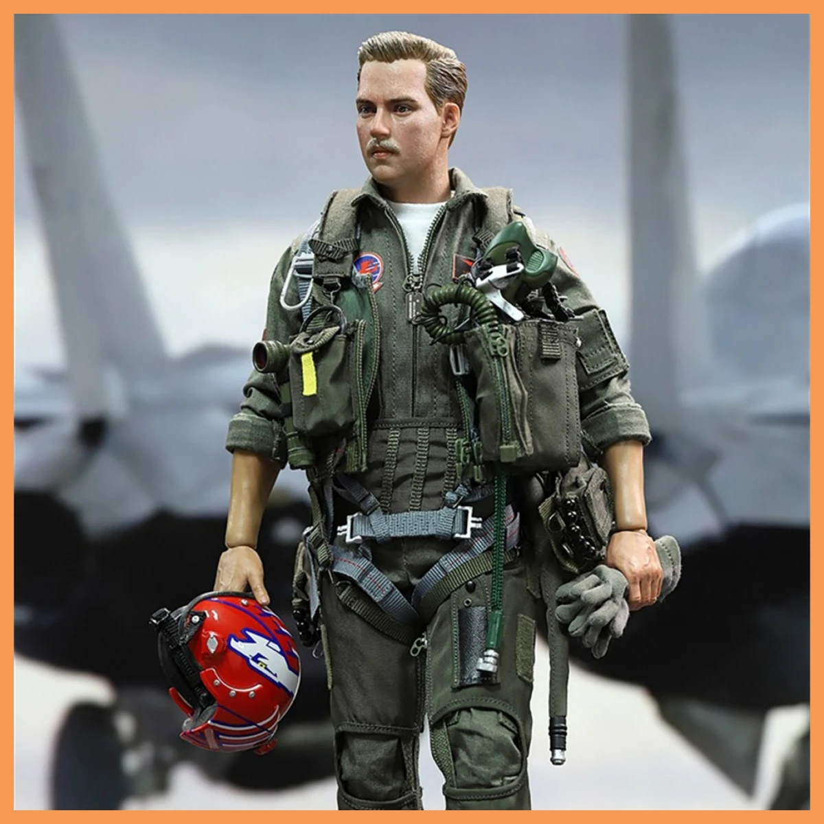 

In Stock DID MA80182 1/6 Scale American F14 Pilot Male Soldier Nick Full Set For 12inchs Action Figure Collectible Model Toys