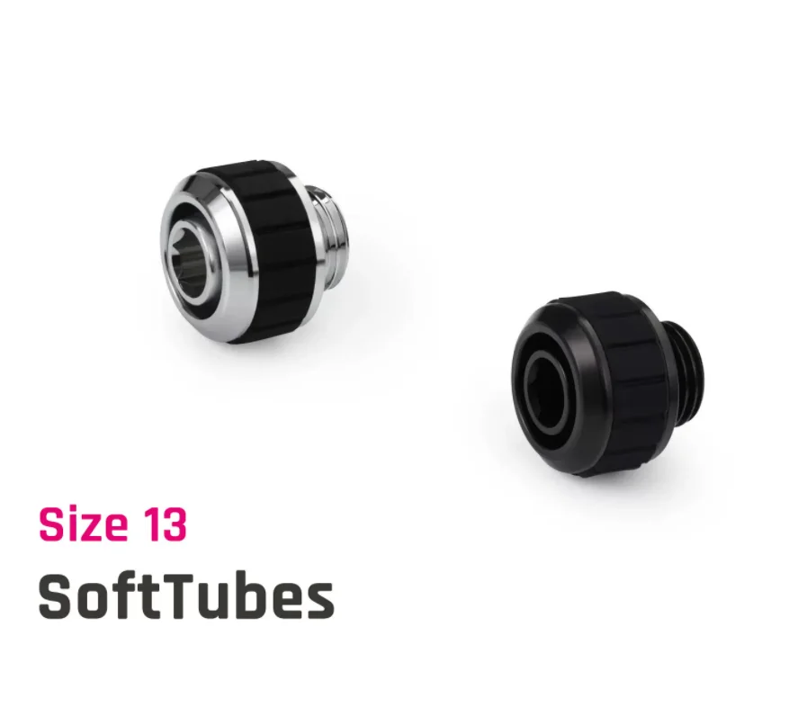 Alphacool Apex Grip SoftTube Fittings 13/10mm G1/4