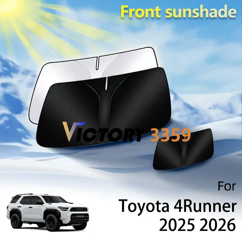 

1x Front Window For Toyota 4Runner 2025 2026 N500 Accessorie Sun Shades Heat Insulation Sunshade Water Proof Protection UV Parts