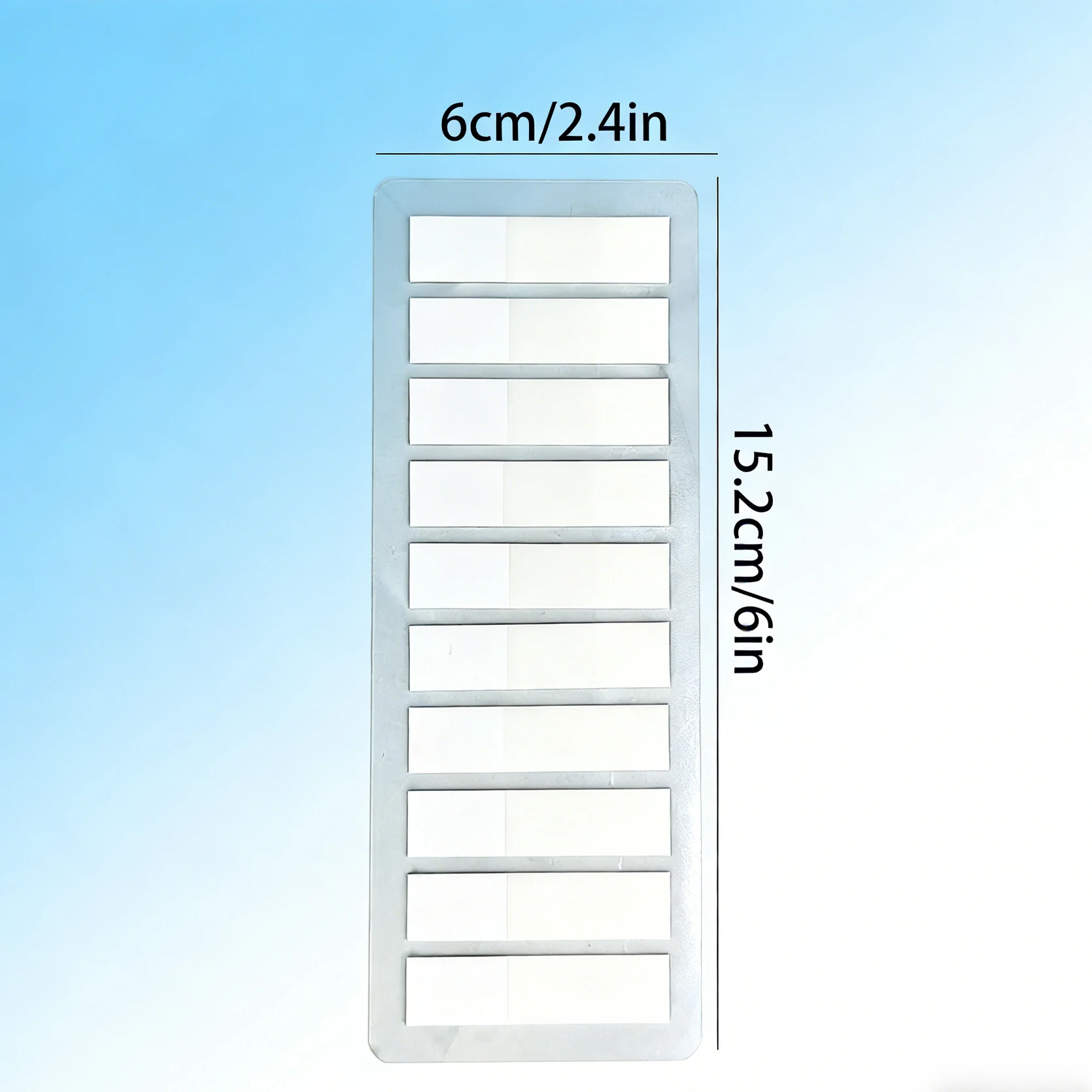 6 Packs Colorful Index Strips, Transparent Self-Adhesive Page Tabs, Writable Memo Labels for Journaling, Study & Office Supplies